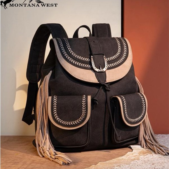 Montana West Handbags - Montana West Buckle Collection Backpack